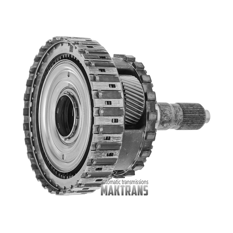 Planetary gear No.4, Drum D Clutch (with new rubberized piston), output shaft AUDI ZF 8HP55A, 1087242131 - 3 satellites, 37 teeth on the satellite