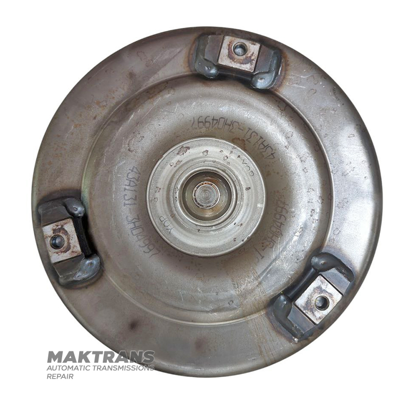 Torque converter (repaired) AF33, AW55-50SN, AW55-51SN — marking 43A130 (43A131), outer Ø 21 mm, 3 mounting holes, R (pilot hole center) 119 mm