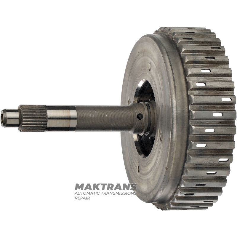 Input shaft, drum FORWARD TOYOTA U240E, U241E, U150E, U151E, U150F, U151F - total length 165 mm, empty, without pistons and discs