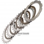 Set of steel and friction discs Low & Reverse Brake MAZDA CW6A-EL, EW6A-EL - 4 friction discs (total thickness of the set 23.35 mm)