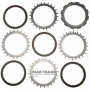 Set of steel and friction discs Low & Reverse Brake MAZDA CW6A-EL, EW6A-EL - 4 friction discs (total thickness of the set 23.35 mm)