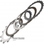 Set of steel and friction discs 3-5-R Clutch MAZDA CW6A-EL, EW6A-EL - 2 friction discs (total thickness of the set 10.80 mm)