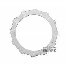 Steel disc FRONT REAR A500 44RE 40RH 42RH 42RE 89-up — outer Ø 100 mm, 12T, thickness 1.60 mm