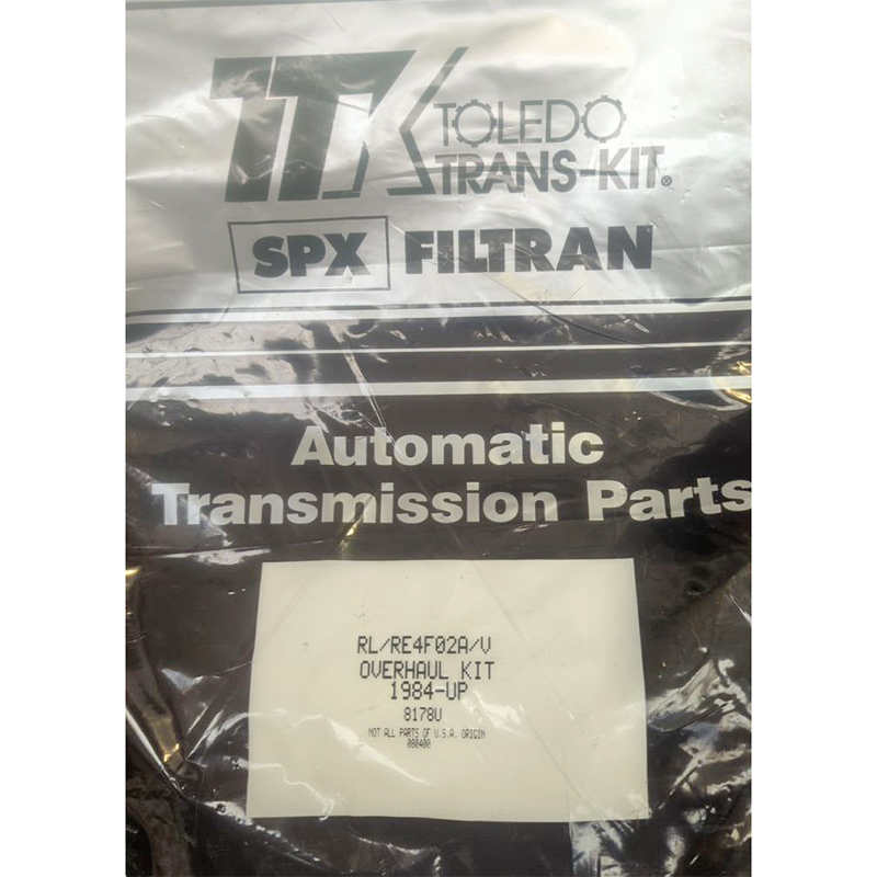 Gasket set RE4F02A, RE4F02V - TTK (Toledo Trans Kit)