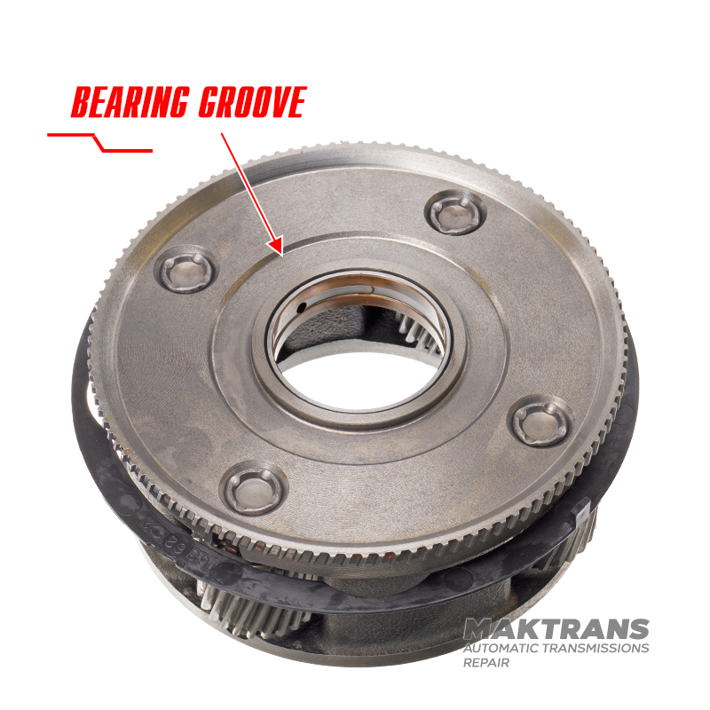 Planetary gear P1 (front) ALLISON 1000, 2000 — 4 satellites (25 teeth), ring gear height 53.15 mm (hub height C3 ≈ 44 mm) 29541704, 29541008, 29546706, 29537433