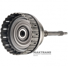 Input shaft, K2 Clutch Braban (empty, without discs) MERCEDES-BENZ 722.9— total shaft length 417 mm, 86 teeth on ring gear, from piston to stopper 28 mm