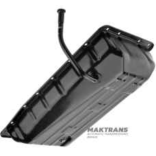 Oil pan TOYOTA / LEXUS A750E, A750F — with oil dipstick guide (total height 185 mm)