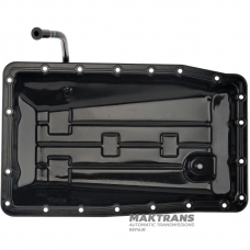 Oil pan TOYOTA / LEXUS A750E, A750F — with oil dipstick guide (total height 185 mm)