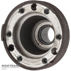 Output shaft flange ZF 8HP50, GA8HP50Z (Alfa Romeo Giulia (952) 2.2d, 1101014166, 55266388, 55268532) - height 104 mm, 43 splines, 6 mounting holes (int.Ø 8.40 mm)