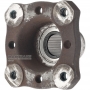 Output shaft flange ZF 8HP45, 8HP50, 8HP70, 8HP75 - height 78 mm, 43 splines, 4 mounting holes (int.Ø 9.95 mm)