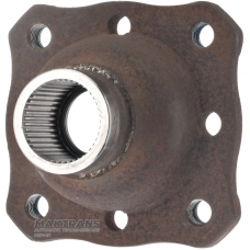 Output shaft flange ZF 8HP45, 8HP50, 8HP70, 8HP75 - height 78 mm, 43 splines, 4 mounting holes (int.Ø 9.95 mm)