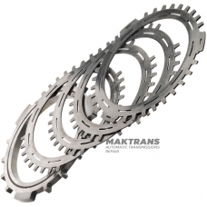 C4 Clutch ALLISON 1000 Steel Wheel Set - 4 Steel Wheels, 1 Support Wheel