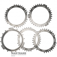 C4 Clutch ALLISON 1000 Steel Wheel Set - 4 Steel Wheels, 1 Support Wheel