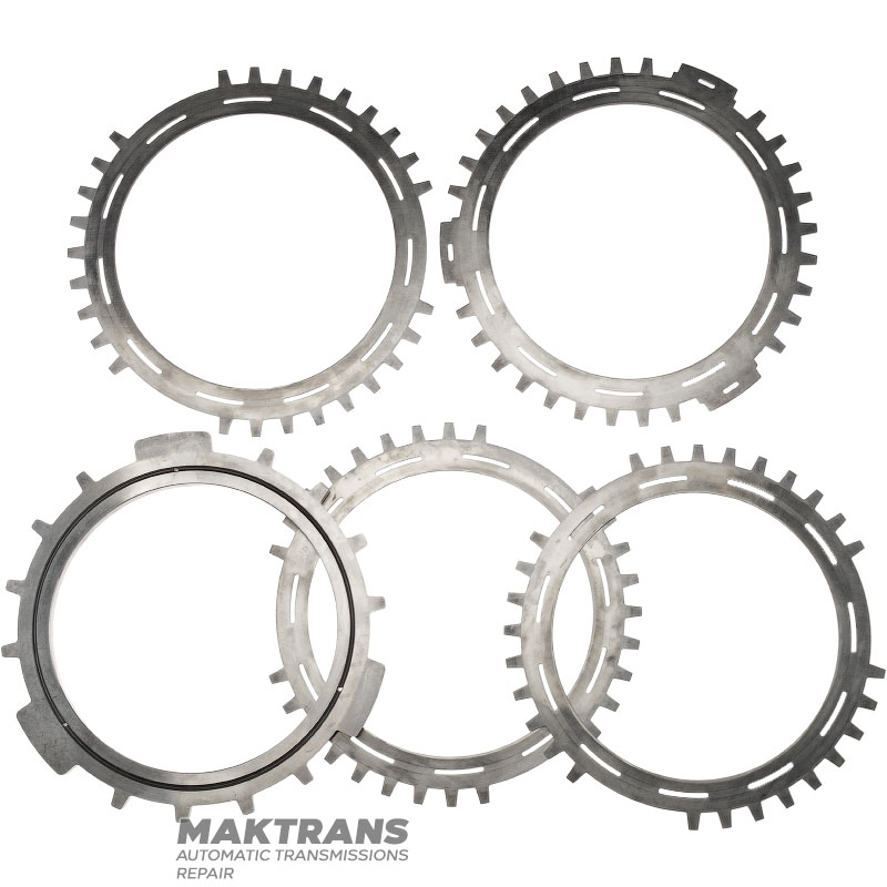 C4 Clutch ALLISON 1000 Steel Wheel Set - 4 Steel Wheels, 1 Support Wheel