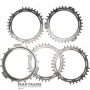 C4 Clutch ALLISON 1000 Steel Wheel Set - 4 Steel Wheels, 1 Support Wheel