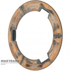 Sliding washer (bimetallic) rear planetary gear FORD E4OD, 4R100 — FOTZ-7A166-D, 3 legs (width 15.08 mm) height 5.65 mm, thickness 1.55 mm, outer Ø 95.40 mm, inner Ø 65.90 mm