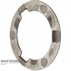 Sliding washer (bimetallic) rear planetary gear FORD E4OD, 4R100 — FOTZ-7A166-D, 3 legs (width 15.08 mm) height 5.65 mm, thickness 1.55 mm, outer Ø 95.40 mm, inner Ø 65.90 mm