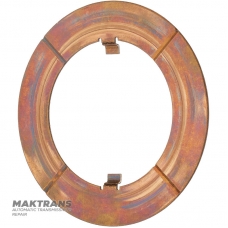 Sliding washer (bimetallic) FORD E4OD, 4R100 - 2 legs (width 8.10 mm) height 5.80 mm, thickness 1.60 mm, outer Ø 116.70 mm, inner Ø 76.15 mm