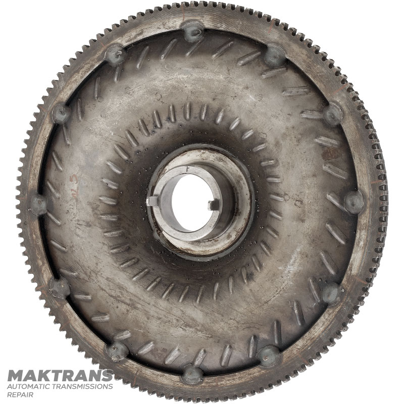 Hydraulic converter pump wheel (neck to be replaced) VAG 095 - 095323665A, (125 teeth on the crown, outer Ø 268.10 mm)
