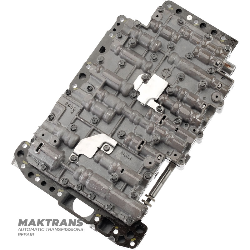 Valve body complete with solenoids (rebuilt) Aisin Warner TR-60SN VAG 09D — separator plate B-6