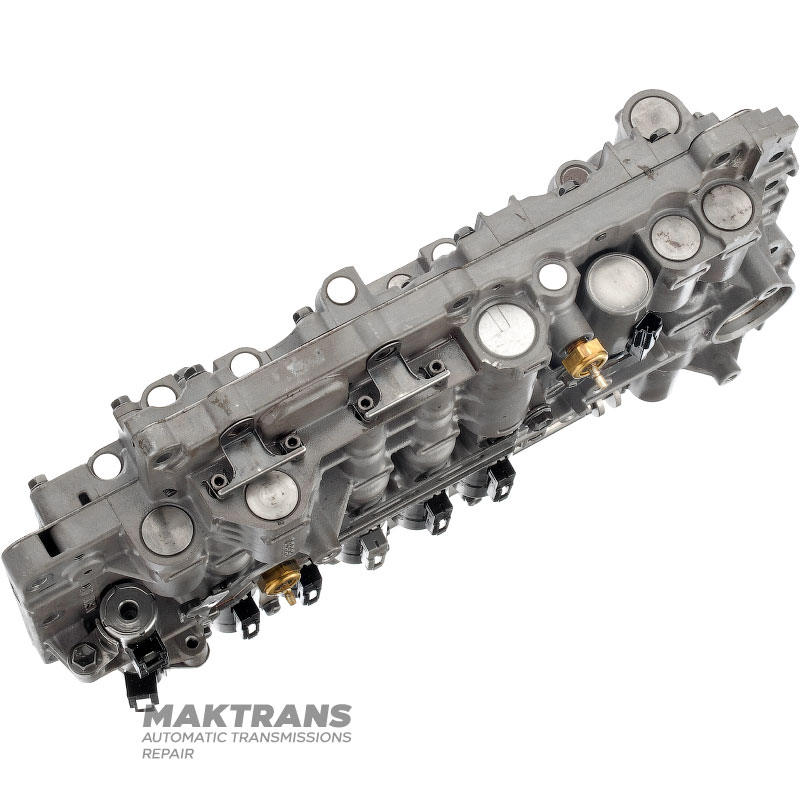 Valve body complete with solenoids (rebuilt) Aisin Warner TR-60SN VAG 09D — separator plate A-6