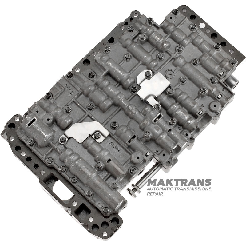 Valve body complete with solenoids (rebuilt) Aisin Warner TR-60SN VAG 09D — separator plate A-5