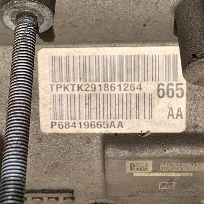 Dodge Chrysler 850Re (4WD) Transmission Assembly — P68419665AA, 68419665AA (Dodge Ram 1500 Pickup, 3.6L V6 24V VVT Etorque Engine UPG)