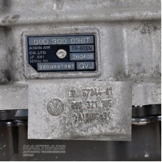 Automatic transmission assembly AISIN WARNER TR-60SN, VAG 09D — marking GVJ, 09D300037T, 09D300036TX, Volkswagen Touareg (7LA/7L6) 3.0 TDI V6 24V SUV, Diesel, Engine code: BKS)