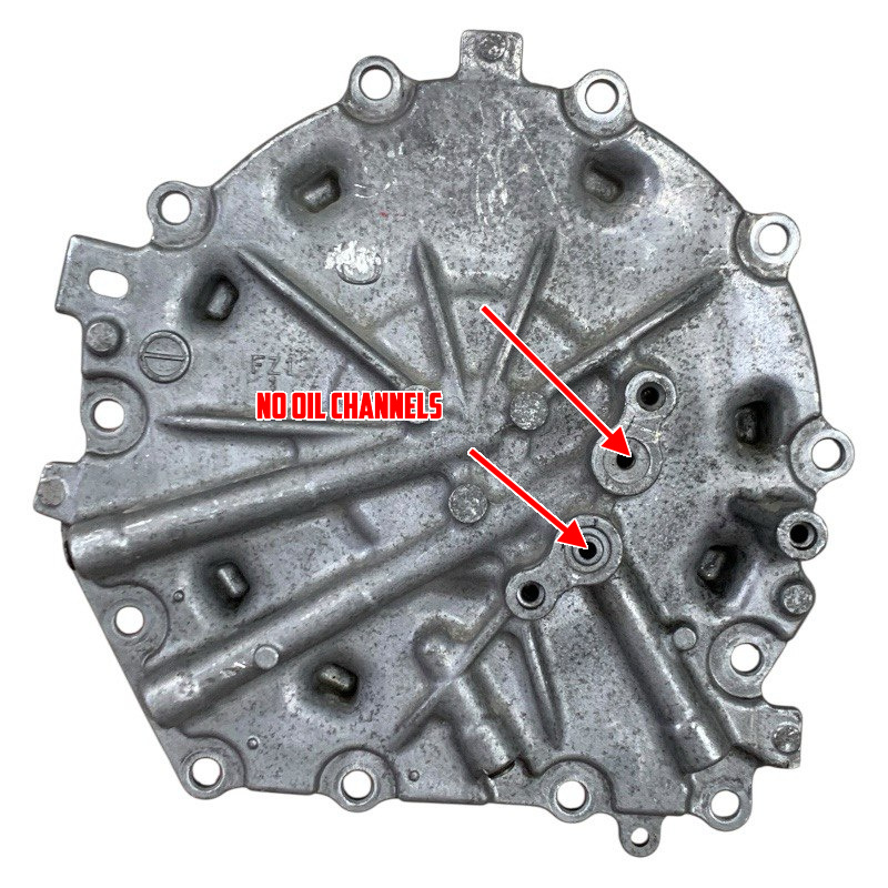 Rear cover MAZDA CW6A-EL, EW6A-EL — FZ11-19-4J0A, (outer Ø hub 35 mm), for cars without START-STOP pump