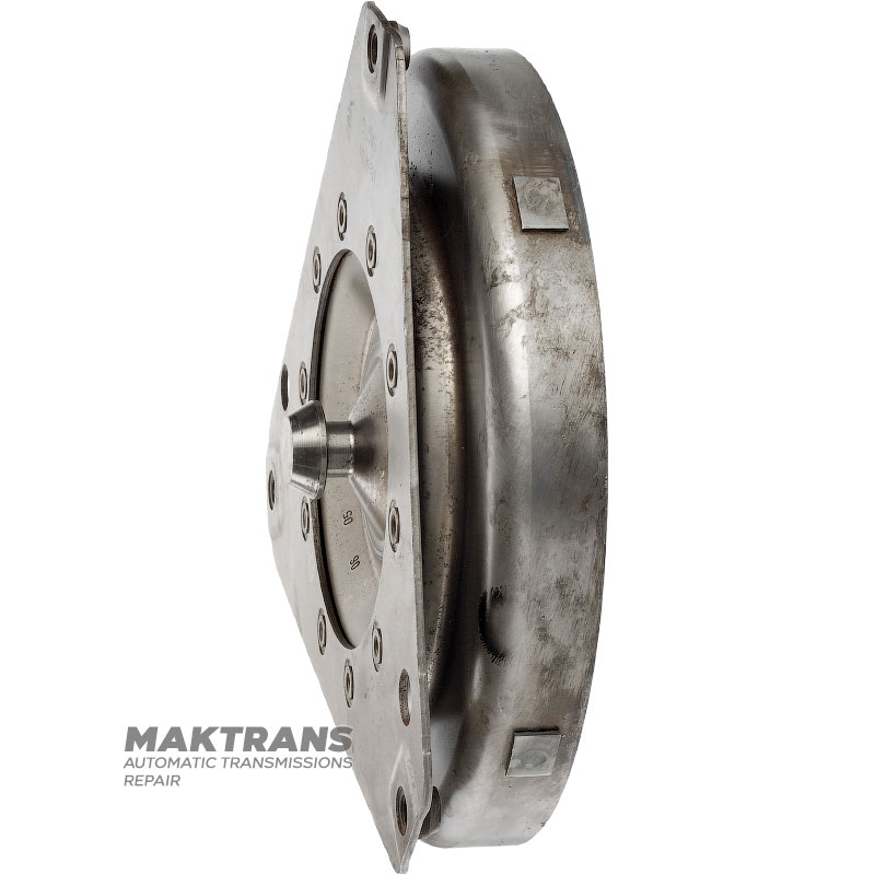 Front cover of torque converter ZF 6HP26 — 206 503 (outer Ø of housing 282.70 mm, outer Ø of pilot 34.95 mm, 3 mounting holes)