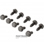 Set of bolts for fastening hypoid gear of differential VAG CVT VL-300, 01J — KX4 10.9, 10 bolts in a set (length of bolt 23 mm, external Ø 9.90 mm)