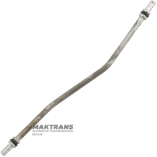 Oil supply pipe Mercedes-Benz 722.3, 722.4 — total length 195 mm, outer Ø (by rubber ring) 8.60 mm