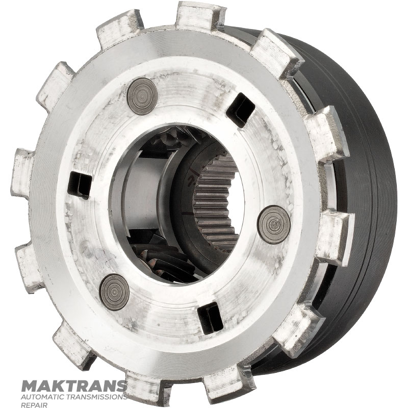 Rear planetary gear (aluminum housing) FORD 4R100 — 3 satellites (20 teeth, outer Ø 34.25 mm), ring gear 74 teeth