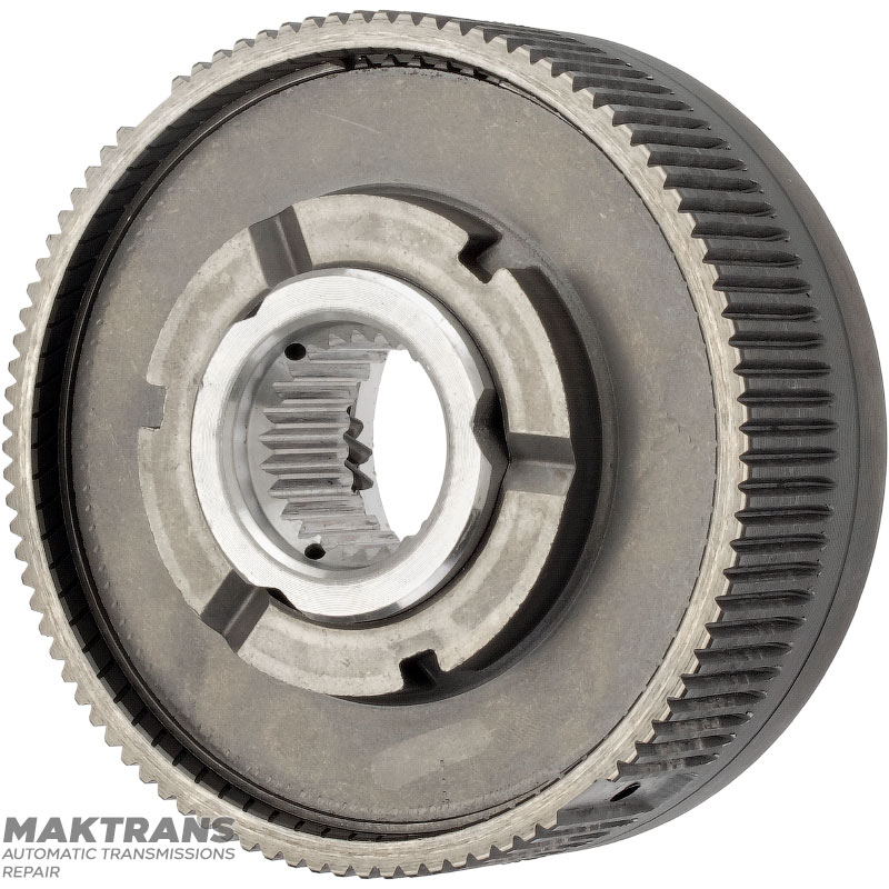 Front planetary gear FORD E4OD, 4R100 – 3 satellites (18 teeth on the satellite), 78 teeth on the ring gear, (with a sliding washer between the planetary gear and the ring gear – leg width 6.95 mm)