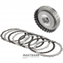 UNDERDRIVE drum assembly with discs [3 friction discs] automatic transmission A4CF0 08-up 4541402400 4542402400 4541602400 4542002400