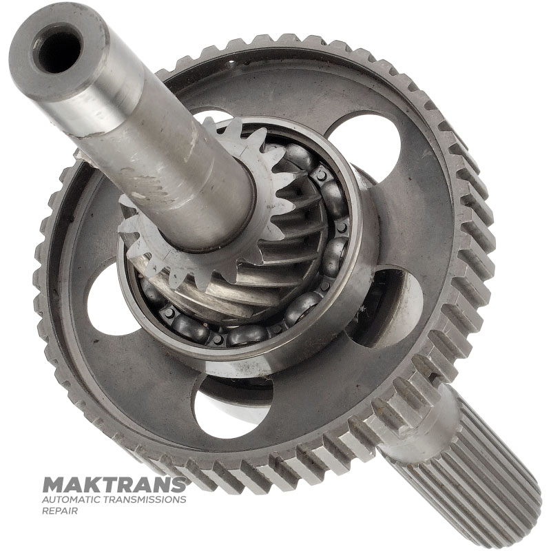 Output shaft SUBARU 4EAT - overall length 290 mm, 24 splines, 18 teeth on pinion (ext.Ø 41.45 mm)