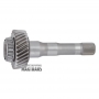 Transfer case shaft ZF 8HP65A 8HP55A 09-up — height 217 mm, 38 splines (outer Ø 30.70 mm), 29 teeth (outer Ø 92.60 mm x 89.15 mm)