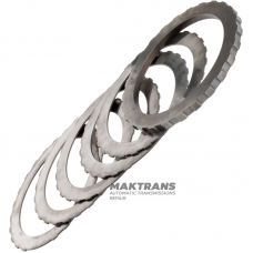 Set of steel wheels DIRECT Clutch FORD E4OD, 4R100 - total thickness of the set 18.90 mm