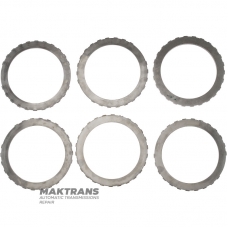 Set of steel wheels DIRECT Clutch FORD E4OD, 4R100 - total thickness of the set 18.90 mm