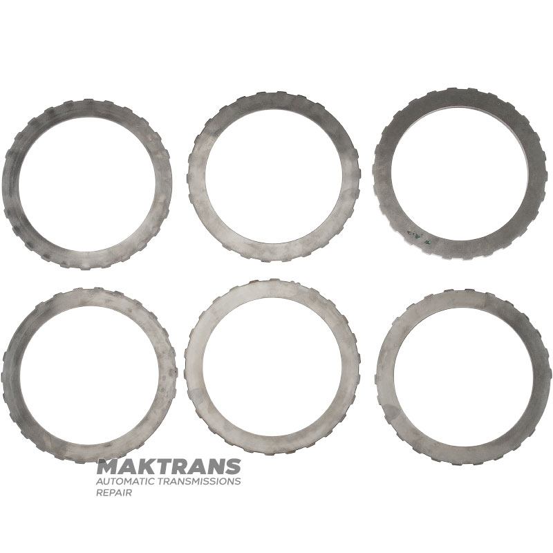 Set of steel wheels DIRECT Clutch FORD E4OD, 4R100 - total thickness of the set 18.90 mm