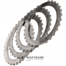 Set of steel wheels INTERMEDIATE Clutch FORD E4OD, 4R100 - total thickness of the set 17.95 mm