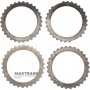 Set of steel wheels INTERMEDIATE Clutch FORD E4OD, 4R100 - total thickness of the set 17.95 mm