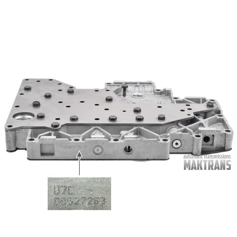 Valve body (without solenoids and wiring) FORD 4R70W, 4R75W, AODE — used, untested, marking U7C