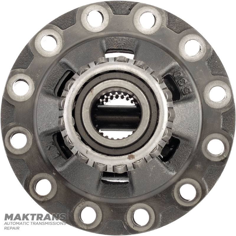 Front differential SUBARU CVT TR580 (Gen1) — without hypoid gear (total height 163 mm, inner diameter under half-shaft 30 mm, 25 splines half-shaft)