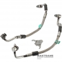 Set of oil feed pipes for transmission cooling ZF 8HP70 Maserati — 06700349660, 06700349650