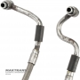 Set of oil feed pipes for transmission cooling ZF 8HP70 Maserati — 06700349660, 06700349650