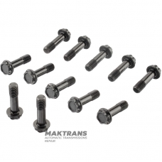 SUBARU TR580 differential hypoid gear mounting bolt kit - 12 bolts M10 x 35 mm, 800610930