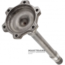 Flange with shaft ZF 5HP19FLA - total length 364 mm, 37 splines (ext.Ø 30 mm), 01V409355