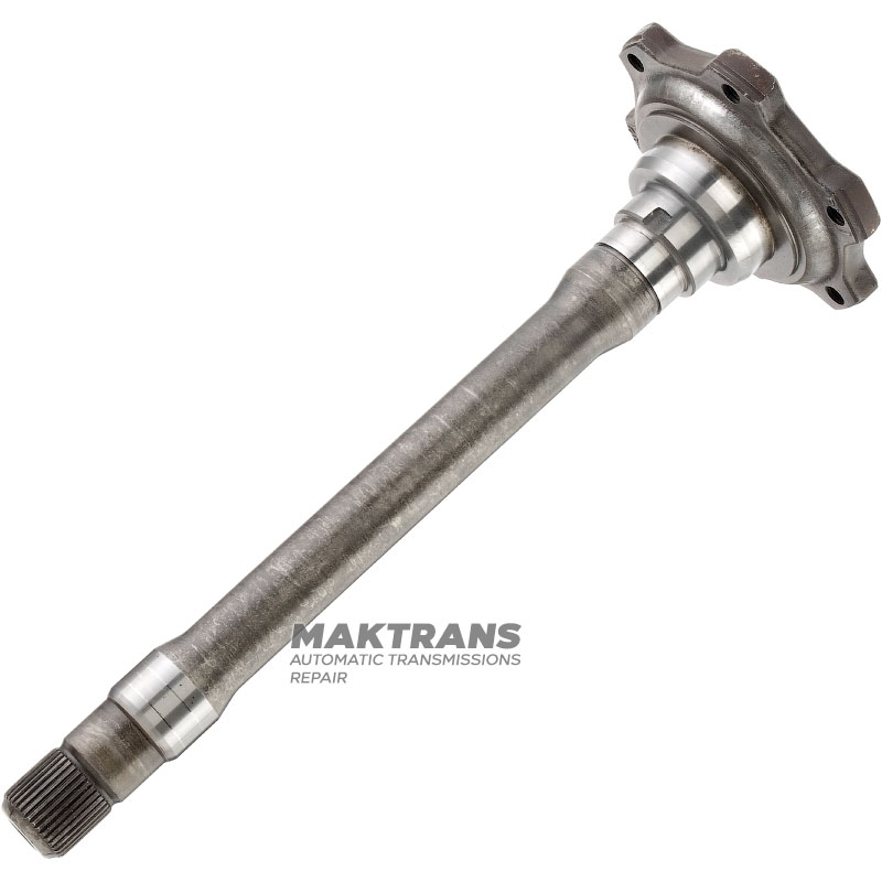 Flange with shaft ZF 5HP19FLA - total length 364 mm, 37 splines (ext.Ø 30 mm), 01V409355