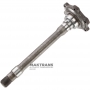 Flange with shaft ZF 5HP19FLA - total length 364 mm, 37 splines (ext.Ø 30 mm), 01V409355